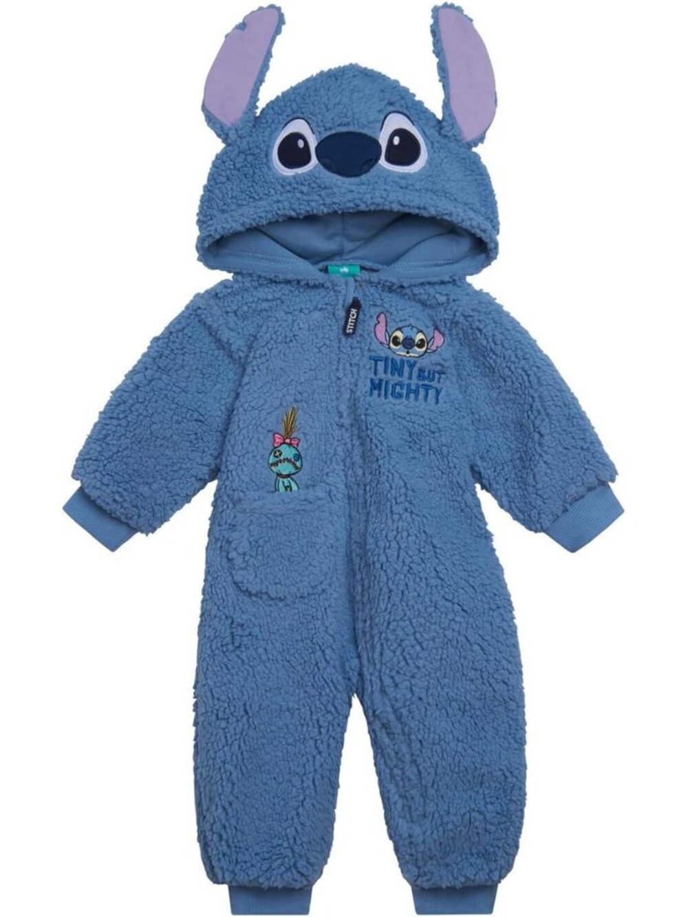 Disney Baby Cosplay Fleece Hooded Jumpsuit Newborn to Infant